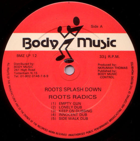 The Roots Radics : Roots Splashdown (LP, Album)