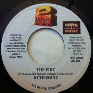 Determine / Yaniss Odua : The Fire / Yo Pa Le (7")