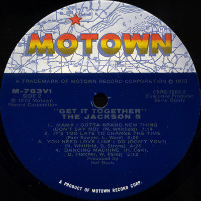 The Jackson 5 : Get It Together (LP, Album, Hol)
