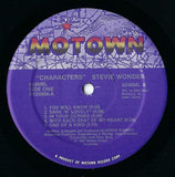 Stevie Wonder : Characters (LP, Album, Club, Gat)