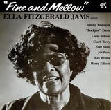 Ella Fitzgerald Jams With Tommy Flanagan, Eddie "Lockjaw" Davis, Louis Bellson, Clark Terry, Zoot Sims, Joe Pass, Ray Brown, Harry Edison : Fine And Mellow (LP, Album)