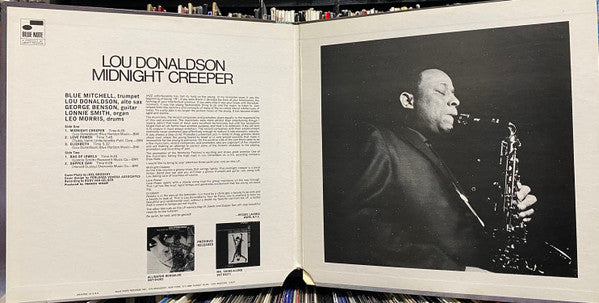 Lou Donaldson : Midnight Creeper (LP, Album, RE, Gat)