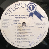 Ken Boothe : Mr Rock Steady (LP, Album, Mono, RE)