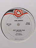 Carl Harvey : Just Having Fun (12")