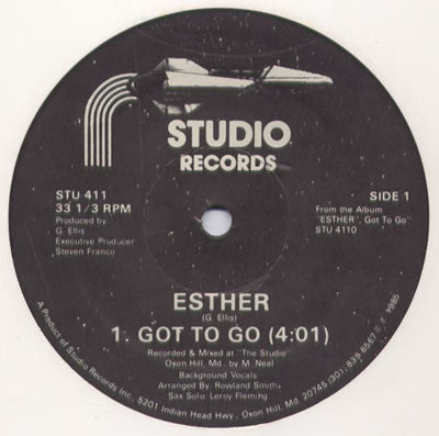 Esther (7) : Got To Go (12")