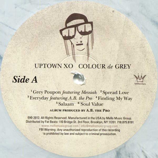 Uptown XO* : Colour de Grey (LP, Album, Ltd, Gre)