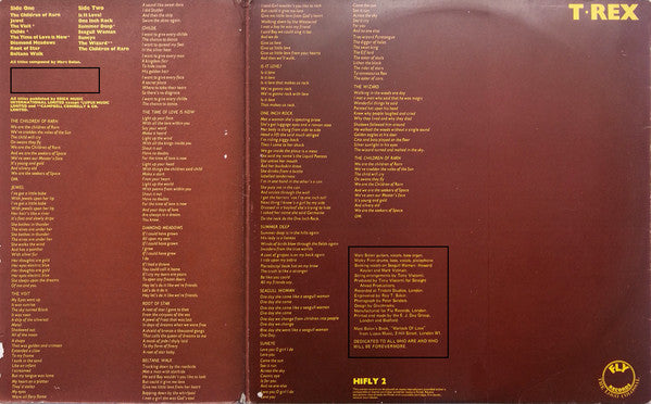 T. Rex : T. Rex (LP, Album)