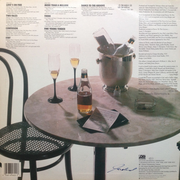 Aleem Featuring Leroy Burgess : Casually Formal (LP, Album)
