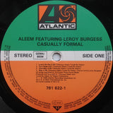Aleem Featuring Leroy Burgess : Casually Formal (LP, Album)