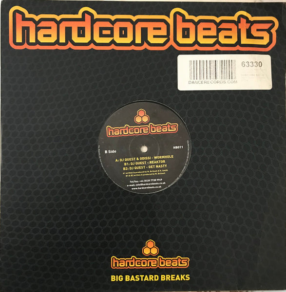 Quest & Odissi : Wormhole / Reaktor / Get Nasty (12")