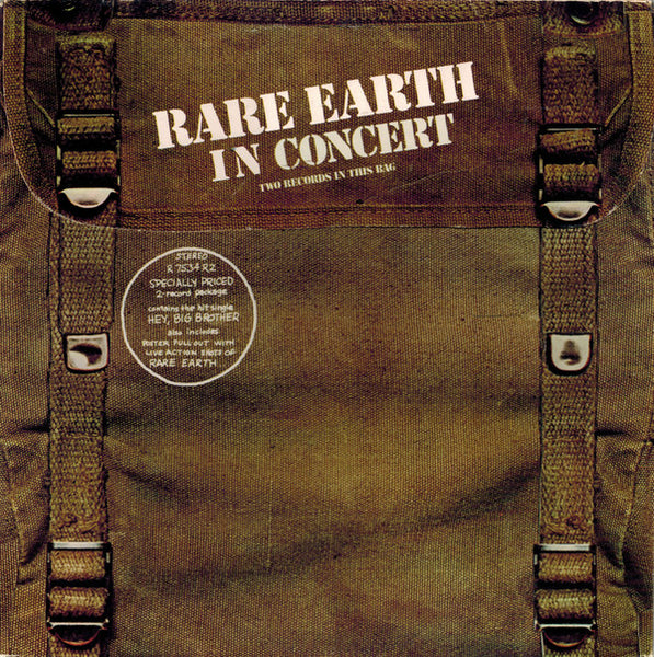 Rare Earth : Rare Earth In Concert (2xLP, Album, Mon)