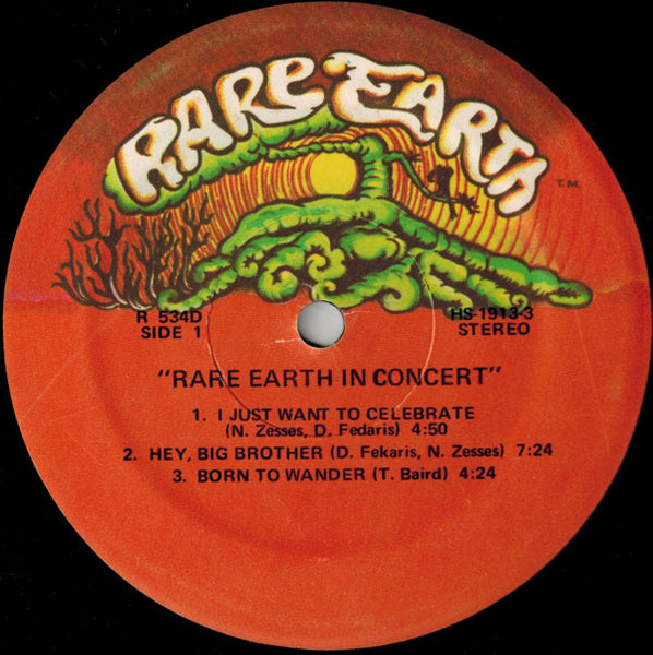 Rare Earth : Rare Earth In Concert (2xLP, Album, Mon)