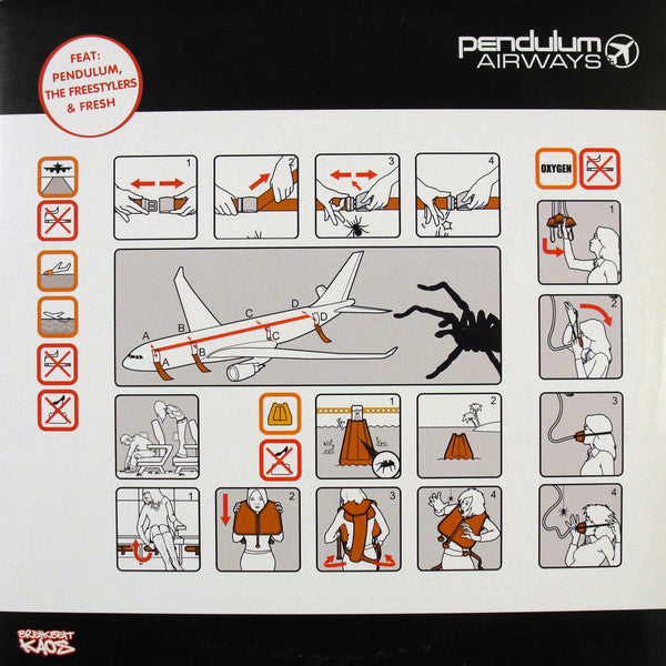 Pendulum (3) : Tarantula / Fasten Your Seatbelt (12", Single)