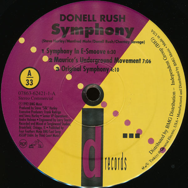 Donell Rush* : Symphony (12")