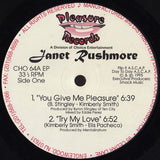 Janet Rushmore : You Give Me Pleasure (12", EP)