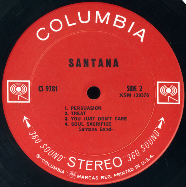 Santana : Santana (LP, Album, Pit)