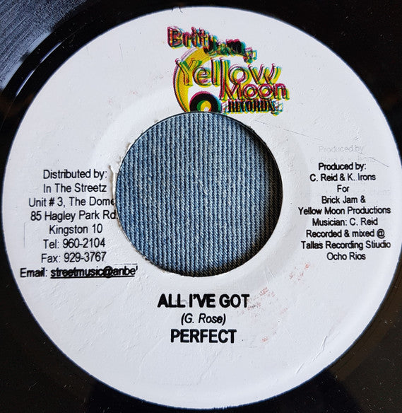 Perfect (5) / Hero* : All I've Got / Inna Di Ghetto (7")