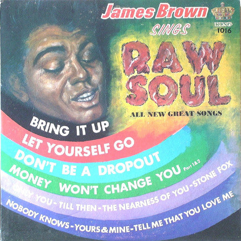James Brown : Raw Soul (LP, Album, Mono)