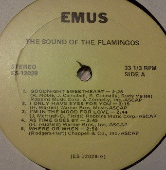 The Flamingos : The Sound Of The Flamingos (LP, Comp)