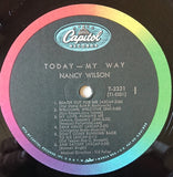 Nancy Wilson : Today - My Way (LP, Album, Mono)