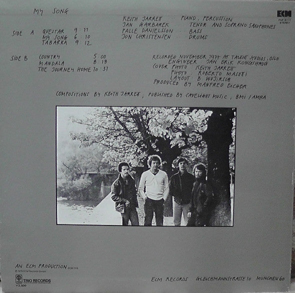 Keith Jarrett : My Song (LP, Album)