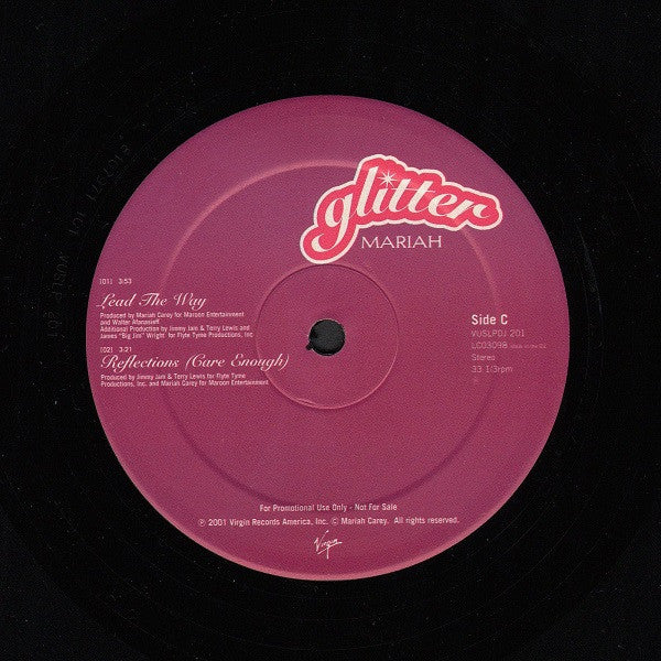 Mariah Carey : Glitter (2xLP, Album, Promo)