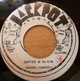 Cornel Campbell* : Gun Court Law / Gifted & Black (7")