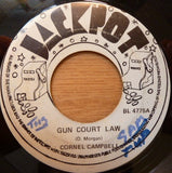 Cornel Campbell* : Gun Court Law / Gifted & Black (7")