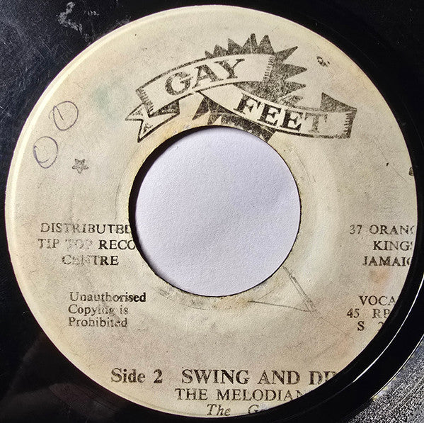 The Melodians, The Gaytones : Black Man Kingdom Come / Swing And Dine (7", Single)