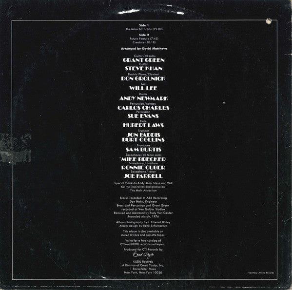 Grant Green : The Main Attraction (LP, Album)