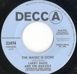 Larry Davis And The Marvels : The Magic Is Gone (7", Promo)