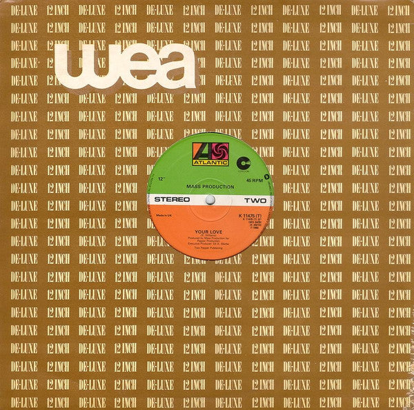 Mass Production : Shante (12", Single)
