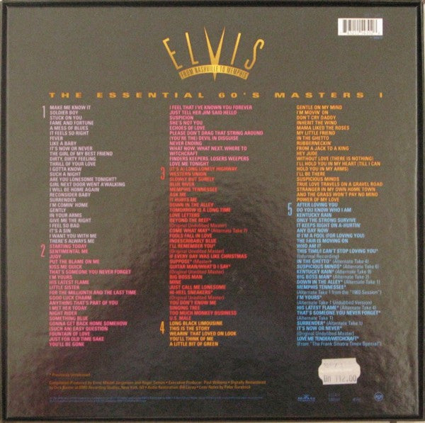 Elvis* : From Nashville To Memphis - The Essential 60's Masters I (5xCD, Comp, RM + Box)