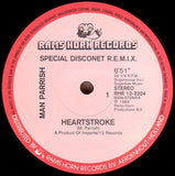 Man Parrish : Heartstroke / Hip Hop, Be Bop (Don't Stop) (Special Disconet REMIXES) (12", Single, M/Print)
