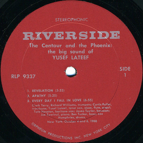 Yusef Lateef : The Centaur And The Phoenix (LP, Album)