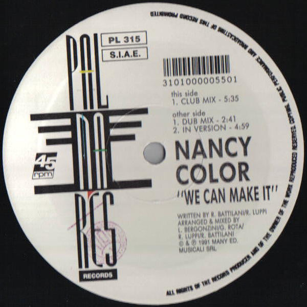 Nancy Color : We Can Make It (12")