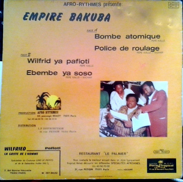 Empire Bakuba : Bombe Atomique (LP, Album)