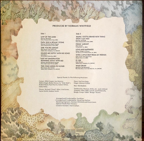 Undisputed Truth* : Law Of The Land (LP, Album, Sup)