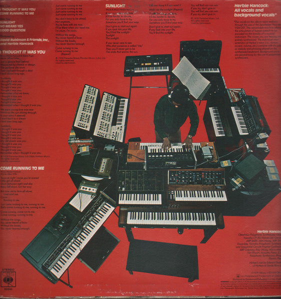 Herbie Hancock : Sunlight (LP, Album)