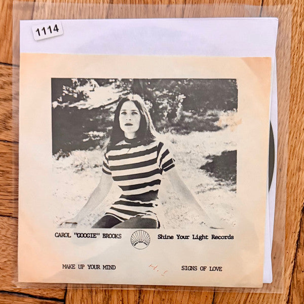 Carol "Googie" Brooks* : Make Up Your Mind (7", Single)