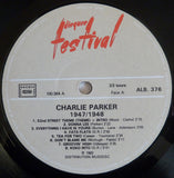 Charlie Parker Featuring Dizzy Gillespie - Max Roach - Fats Navarro - Buddy Rich - Sarah Vaughan : 1947-1948 (2xLP, Comp)