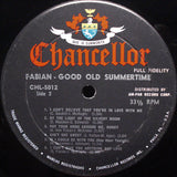 Fabian (6) : Good Old Summertime (LP, Album, Mono)