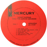 Sarah Vaughan : Sings The Mancini Songbook (LP, Album, Mono)