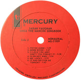 Sarah Vaughan : Sings The Mancini Songbook (LP, Album, Mono)