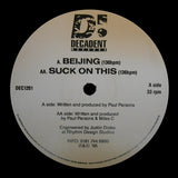 Paul Parsons : Beijing / Suck On This (12")