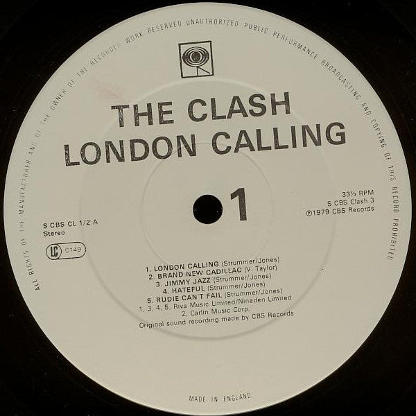 The Clash : London Calling (2xLP, Album)
