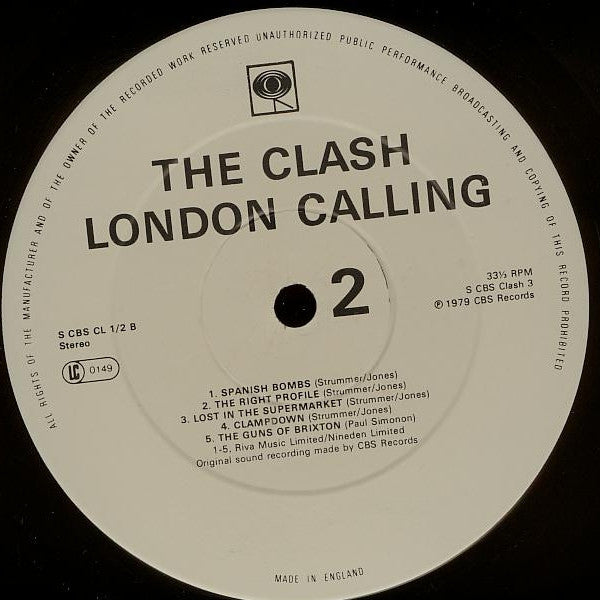 The Clash : London Calling (2xLP, Album)