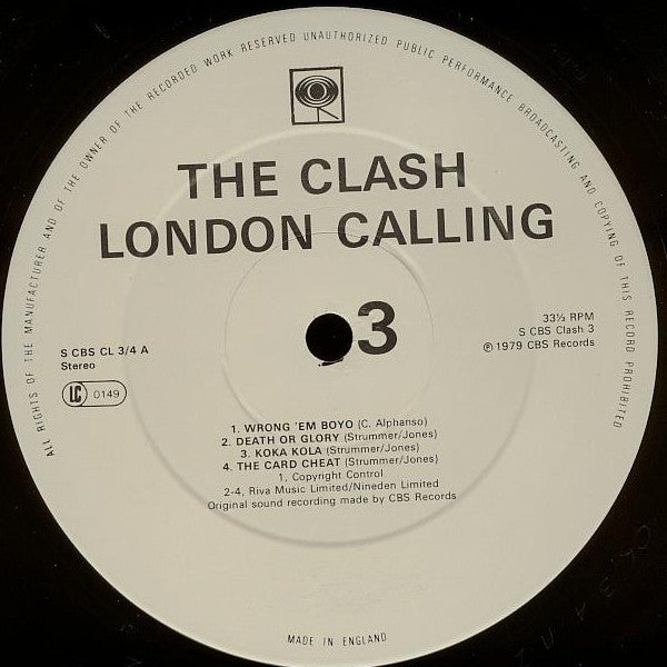The Clash : London Calling (2xLP, Album)