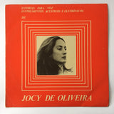 Jocy de Oliveira : Estórias Para Voz, Instrumentos Acústicos e Eletrônicos (LP, Album)