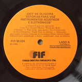 Jocy de Oliveira : Estórias Para Voz, Instrumentos Acústicos e Eletrônicos (LP, Album)